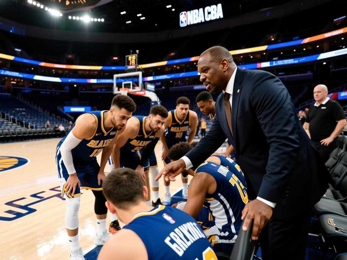 灰熊队主教练调整首发阵容，引导球员拼搏  第3张